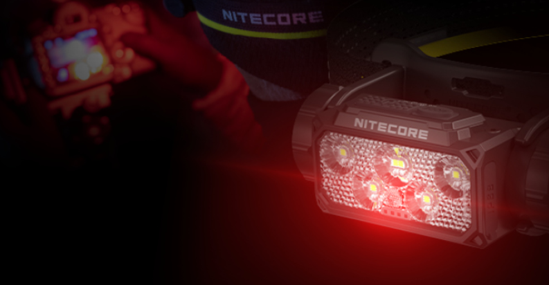 Nitecore HC60 UHE Prožektorius ant galvos, 1600 lm, 157 m, 4000 mAh, USB-C, IP68 aprašymas - Prekės nuotrauka