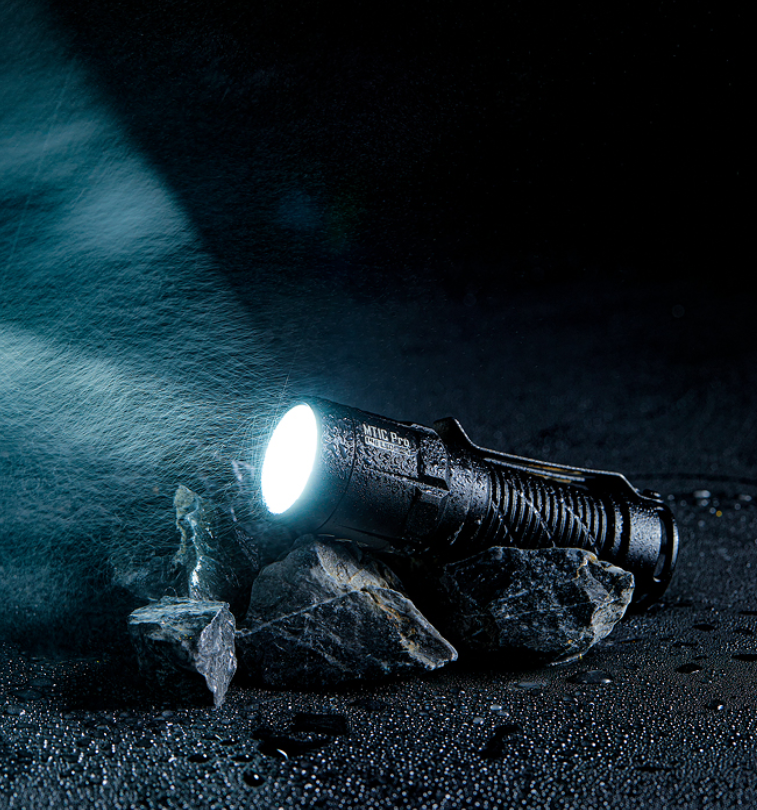 Nitecore MT1C Pro Taktinis žibintuvėlis, 1000 lm, iki 360 m, 1600 mAh, USB-C, IP68 aprašymas - Prekės nuotrauka