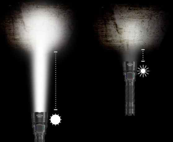 Nitecore MH25 Pro Žibintuvėlis, 3300 lm, iki 705 m, 5300 mAh, USB-C, IP68 aprašymas - Prekės nuotrauka