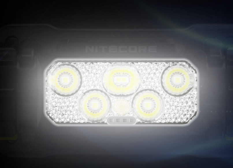 Nitecore HC60 UHE Prožektorius ant galvos, 1600 lm, 157 m, 4000 mAh, USB-C, IP68 aprašymas - Prekės nuotrauka