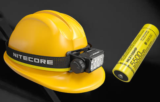Nitecore HC75 UHE Prožektorius ant galvos, 3000 lm, 192 m, 5500 mAh, USB-C, IP68 aprašymas - Prekės nuotrauka
