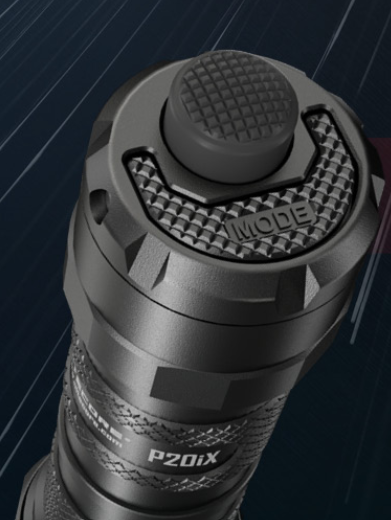 Nitecore P20iX Taktinis žibintuvėlis, 4000 lm, iki 221 m, 5000 mAh, USB-C, IP68 aprašymas - Prekės nuotrauka