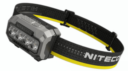 Nitecore HA23 UHE Prožektorius ant galvos, 600 lm, 132 m, 3 spalvų temperatūros, 3 × AAA, IP68 aprašymas - Prekės nuotrauka