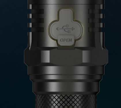 Nitecore P20iX Taktinis žibintuvėlis, 4000 lm, iki 221 m, 5000 mAh, USB-C, IP68 aprašymas - Prekės nuotrauka