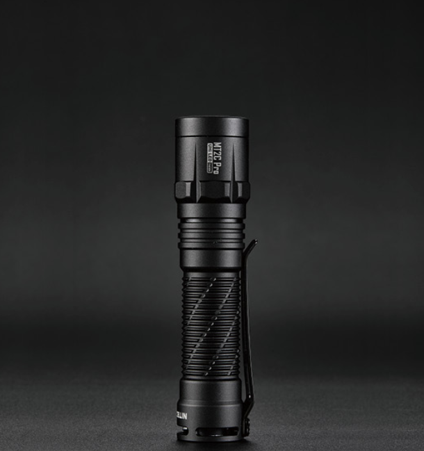Nitecore MT2C Pro Taktinis žibintuvėlis, 1800 lm, iki 520 m, 3600 mAh, USB-C, IP68 aprašymas - Prekės nuotrauka