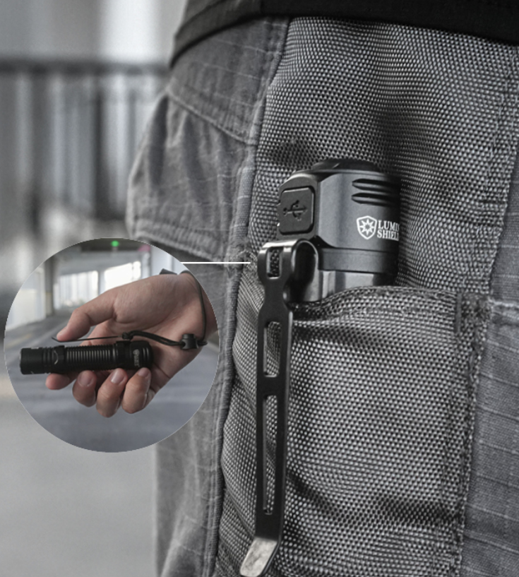 Nitecore EDC31 Žibintuvėlis, 3500 lm, iki 380 m, 3800 mAh, USB-C, IP68 aprašymas - Prekės nuotrauka