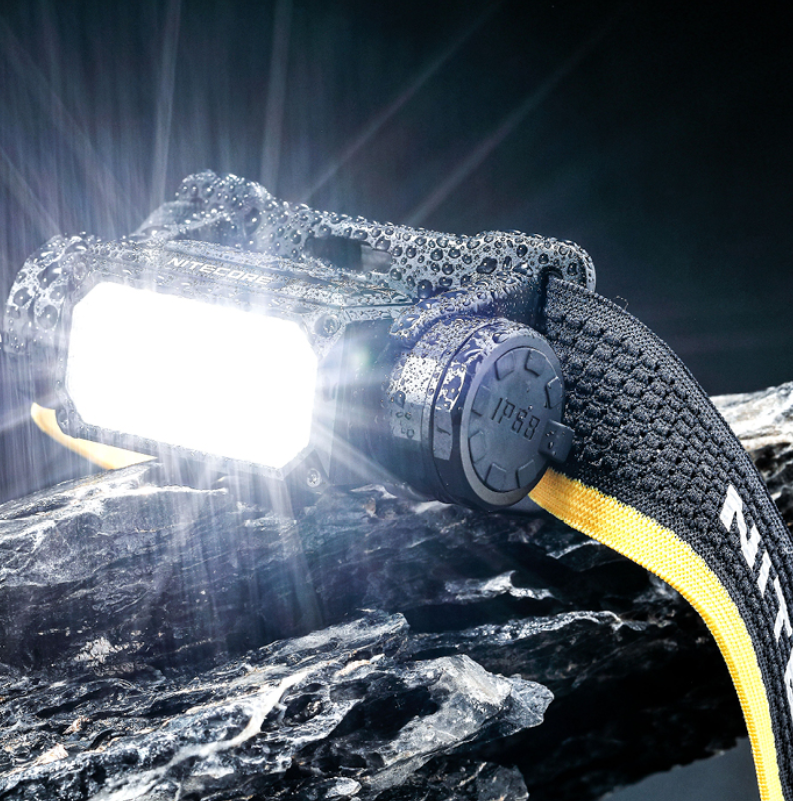 Nitecore HC65 UHE Prožektorius ant galvos, 2000 lm, 222 m, 4000 mAh, USB-C, IP68 aprašymas - Prekės nuotrauka
