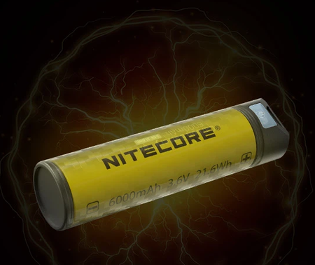 Nitecore Carbon Battery 6K Išorinė baterija, 6000 mAh, 10 W, USB-C, IP68 aprašymas - Prekės nuotrauka