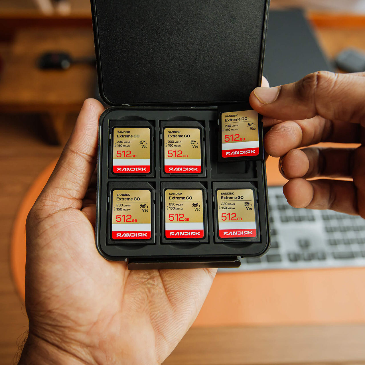 Atminties kortelė SanDisk Extreme GO 128 GB SDXC UHS-I aprašymas - Prekės nuotrauka