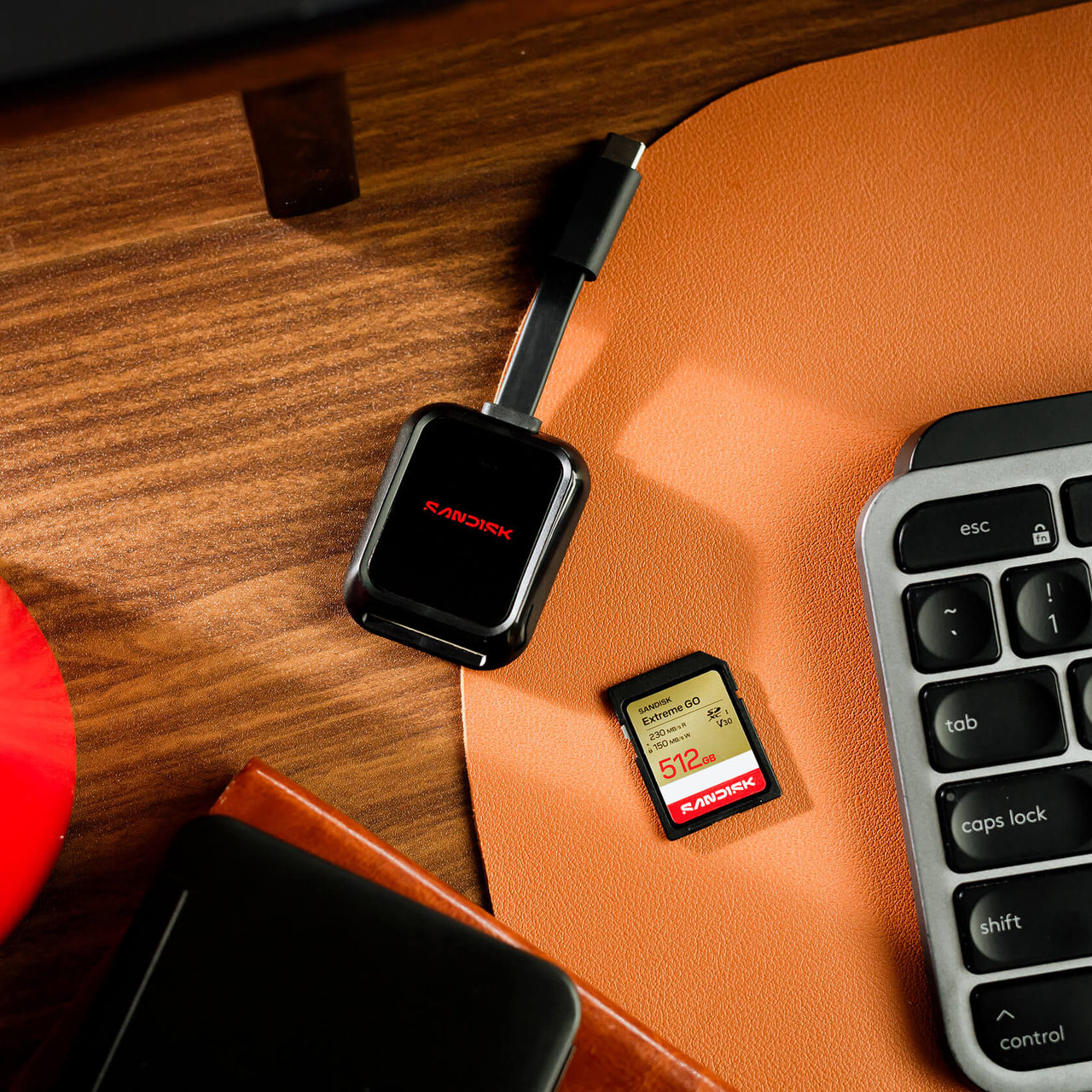 Atminties kortelė SanDisk Extreme GO 128 GB SDXC UHS-I aprašymas - Prekės nuotrauka