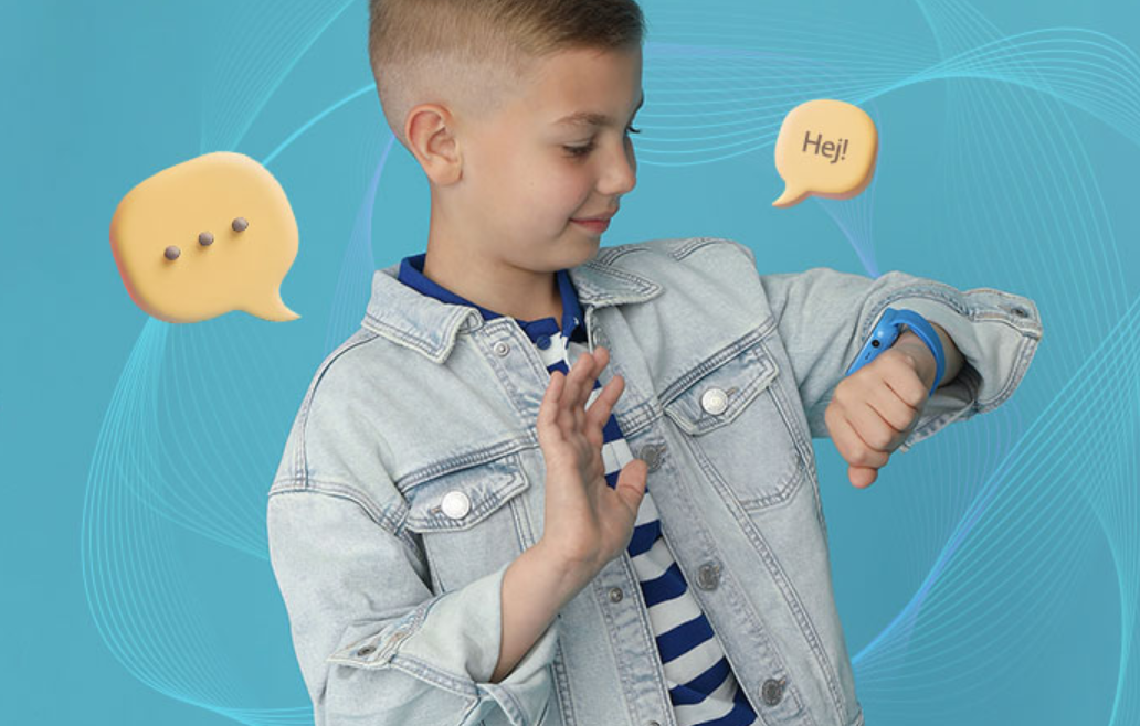 Išmanusis laikrodis vaikams su lietuvišku meniu Garett Kids Twin 2 4G, juodos spalvos aprašymas - Prekės nuotrauka