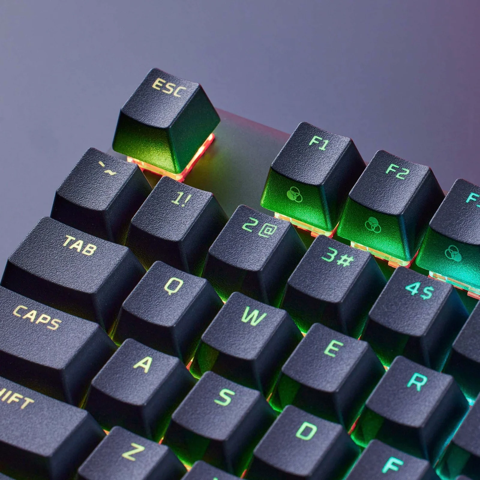 Mechaninė žaidimų klaviatūra HyperX Alloy Origins PBT, HX Red perjungikliai, DE išdėstymas aprašymas - Prekės nuotrauka