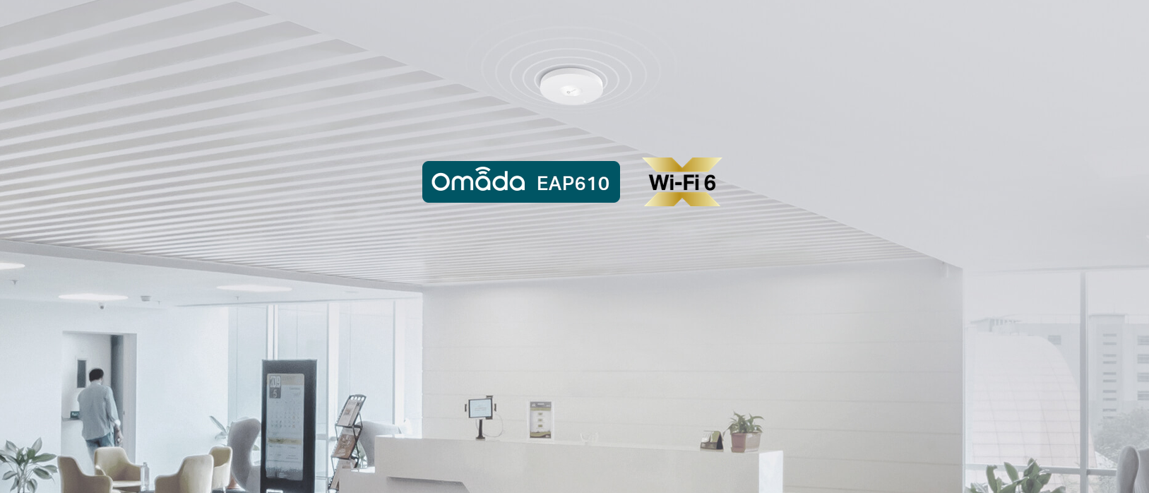 Prieigos taškas TP-Link Omada EAP610 AX1800 aprašymas - Prekės nuotrauka