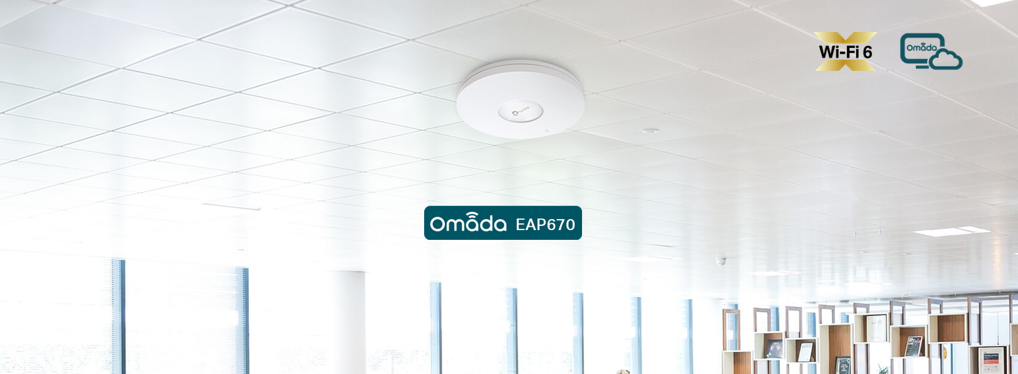 Prieigos taškas TP-Link Omada EAP670 AX5400 aprašymas - Prekės nuotrauka