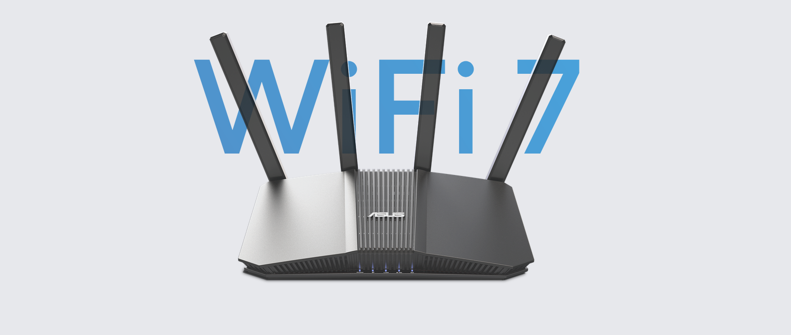 Maršrutizatorius ASUS RT-BE58U WiFi 7, BE3600, iki 3600 Mb/s, 2,5 GbE, AiMesh, MLO, 4 antenos aprašymas - Prekės nuotrauka