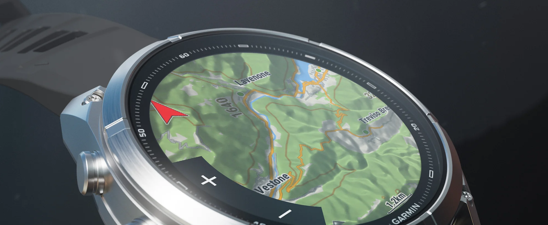 Išmanusis laikrodis Garmin fenix 9 Pro – inReach, 47 mm, Titanium su Graphite/juodu silikoniniu dirželiu aprašymas - Prekės nuotrauka