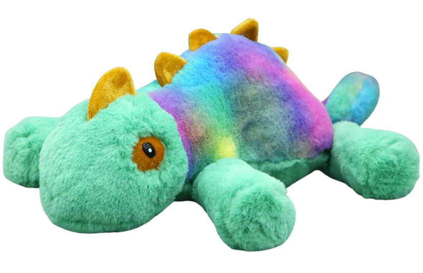 Lean Toys Pliušinis žaislas - chameleonas, 45 cm aprašymas - Prekės nuotrauka