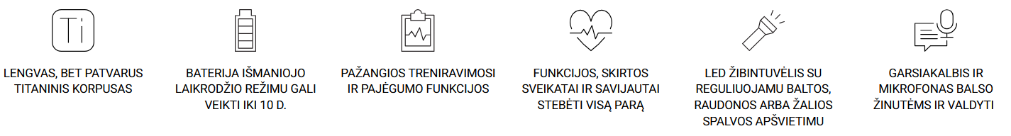 Išmanusis laikrodis Garmin fēnix® 9 Pro – 43mm, Titanas su rūko pilkos / tamsios smiltainio spalvos silikoniniu dirželiu | 010-04335-86 aprašymas - Prekės nuotrauka
