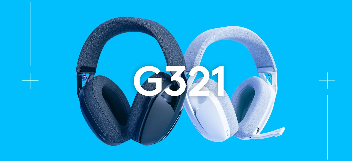 Žaidimų ausinės Logitech LIGHTSPEED G321, 2.4GHZ/BT aprašymas - Prekės nuotrauka