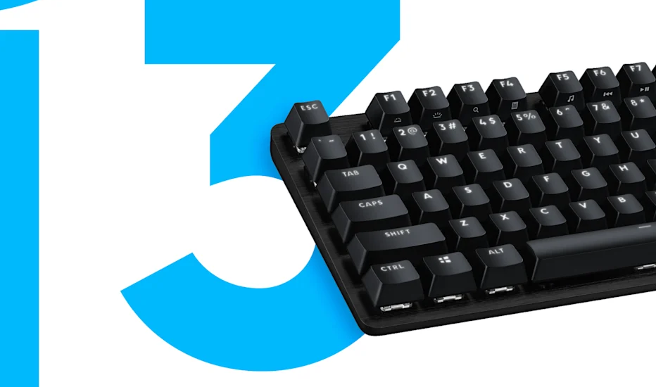 Mechaninė žaidimų klaviatūra Logitech G413 SE, US International, Juoda aprašymas - Prekės nuotrauka