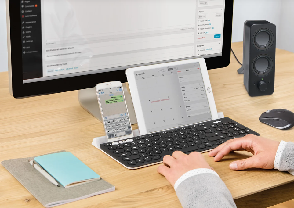 Kompiuterio garso kolonėlės Logitech Z207 Bluetooth, juodos spalvos | ‎980-001295 aprašymas - Prekės nuotrauka