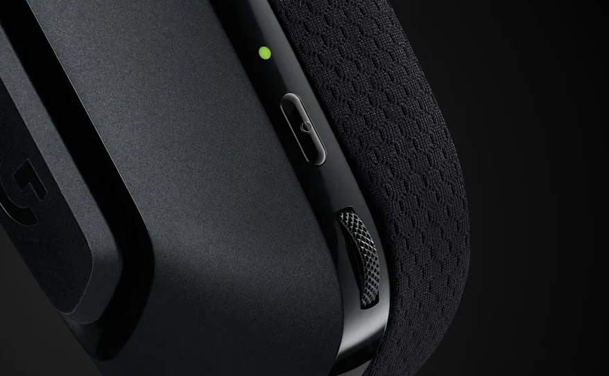 Logitech G535 Lightspeed belaidės ausinės žaidimams, Juodos spalvos aprašymas - Prekės nuotrauka