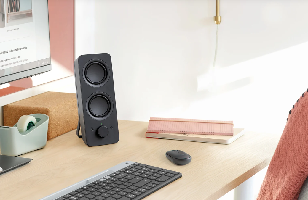Kompiuterio garso kolonėlės Logitech Z207 Bluetooth, juodos spalvos | ‎980-001295 aprašymas - Prekės nuotrauka