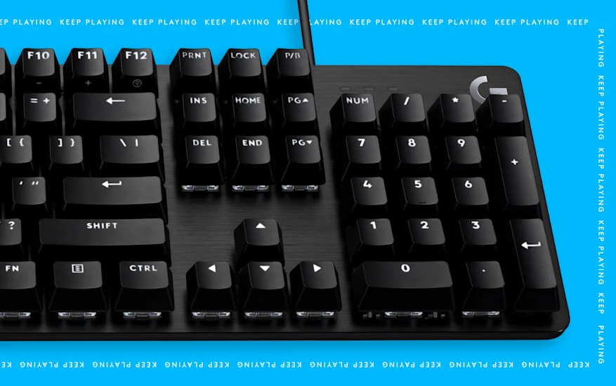 Mechaninė žaidimų klaviatūra Logitech G413 SE, US International, Juoda aprašymas - Prekės nuotrauka