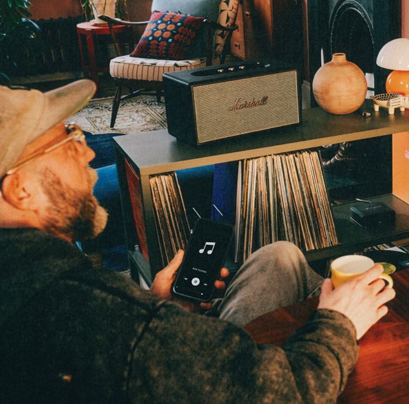 Bluetooth Garso kolonėlė Marshall Stanmore IV, kreminės spalvos aprašymas - Prekės nuotrauka