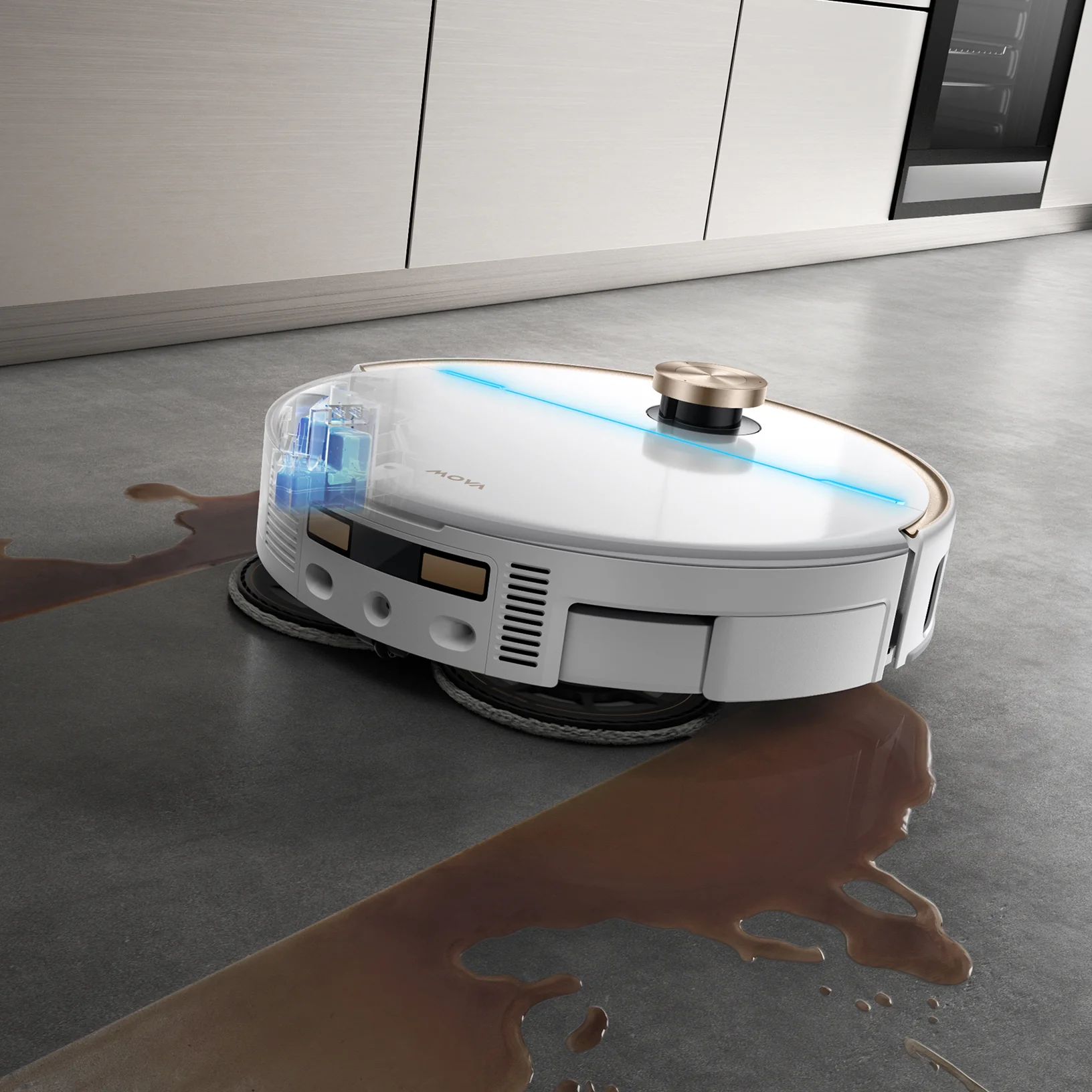 Robotas dulkių siurblys MOVA V70 Ultra Complete, Juodas aprašymas - Prekės nuotrauka