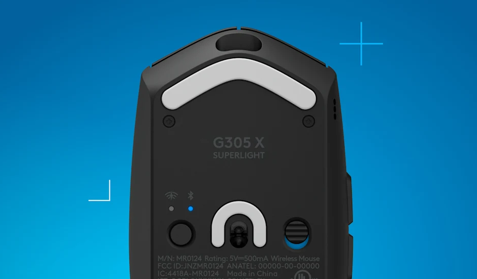 Belaidė žaidimų pelė Logitech G305 X Superlight, Juoda aprašymas - Prekės nuotrauka