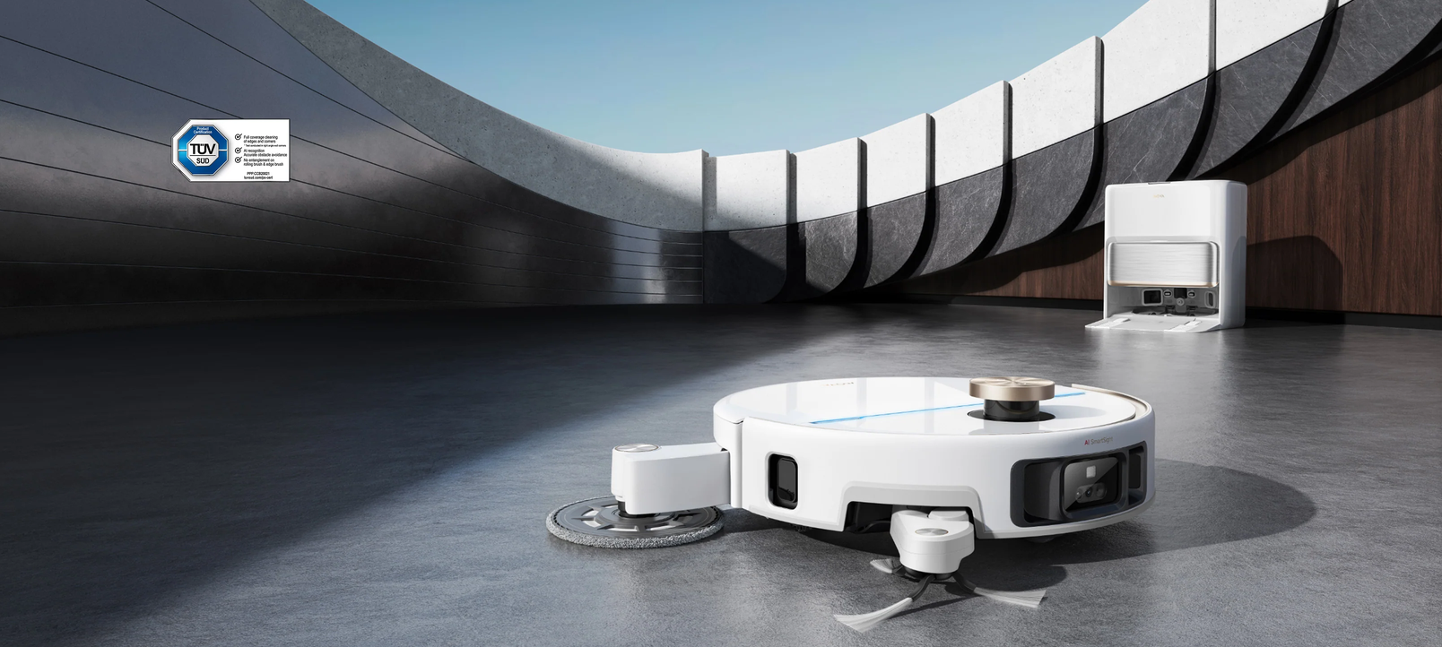 Robotas dulkių siurblys MOVA V70 Ultra Complete, Juodas aprašymas - Prekės nuotrauka