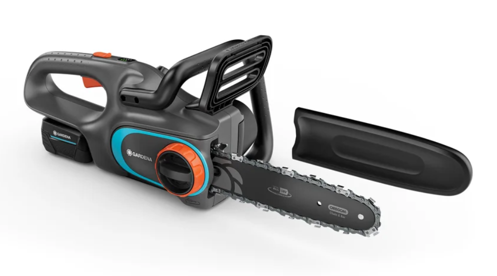 Gardena Akumuliatorinis grandininis pjūklas PowerSaw 250/18V P4A, paruoštas naudojimui rinkinys | 14790-20 aprašymas - Prekės nuotrauka