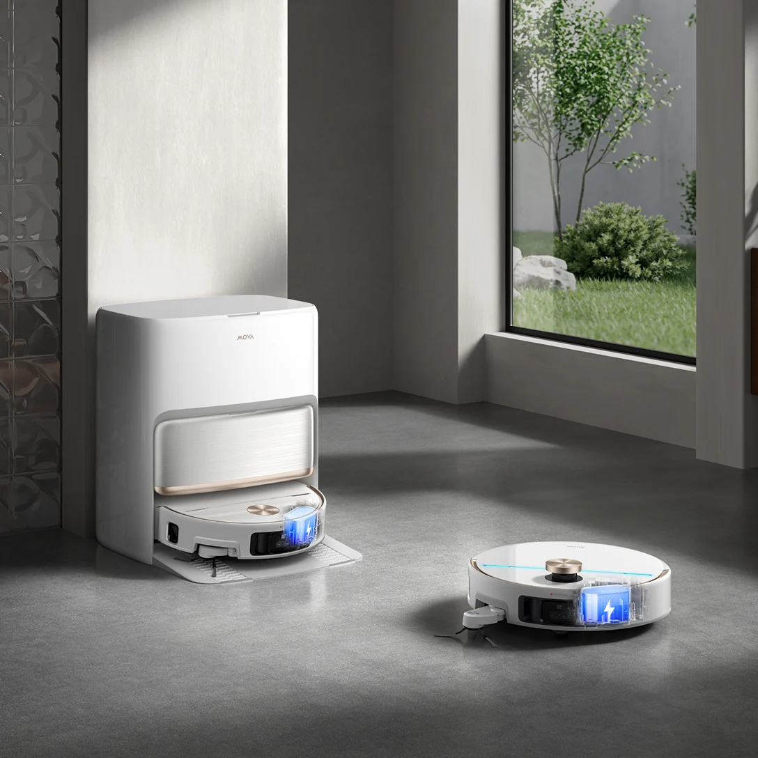Robotas dulkių siurblys MOVA V70 Ultra Complete, Juodas aprašymas - Prekės nuotrauka