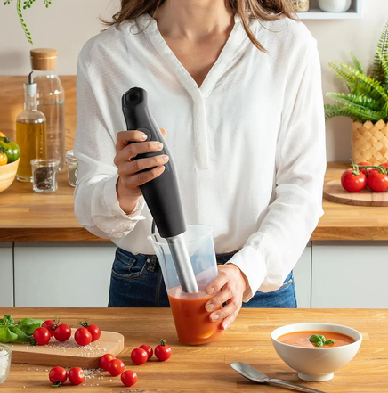 Trintuvas Tefal Turbomix HB1218, juodos spalvos aprašymas - Prekės nuotrauka