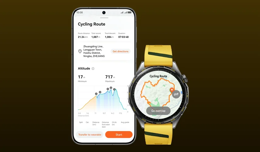 Išmanusis laikrodis HUAWEI WATCH GT 7 46mm Juodas aprašymas - Prekės nuotrauka