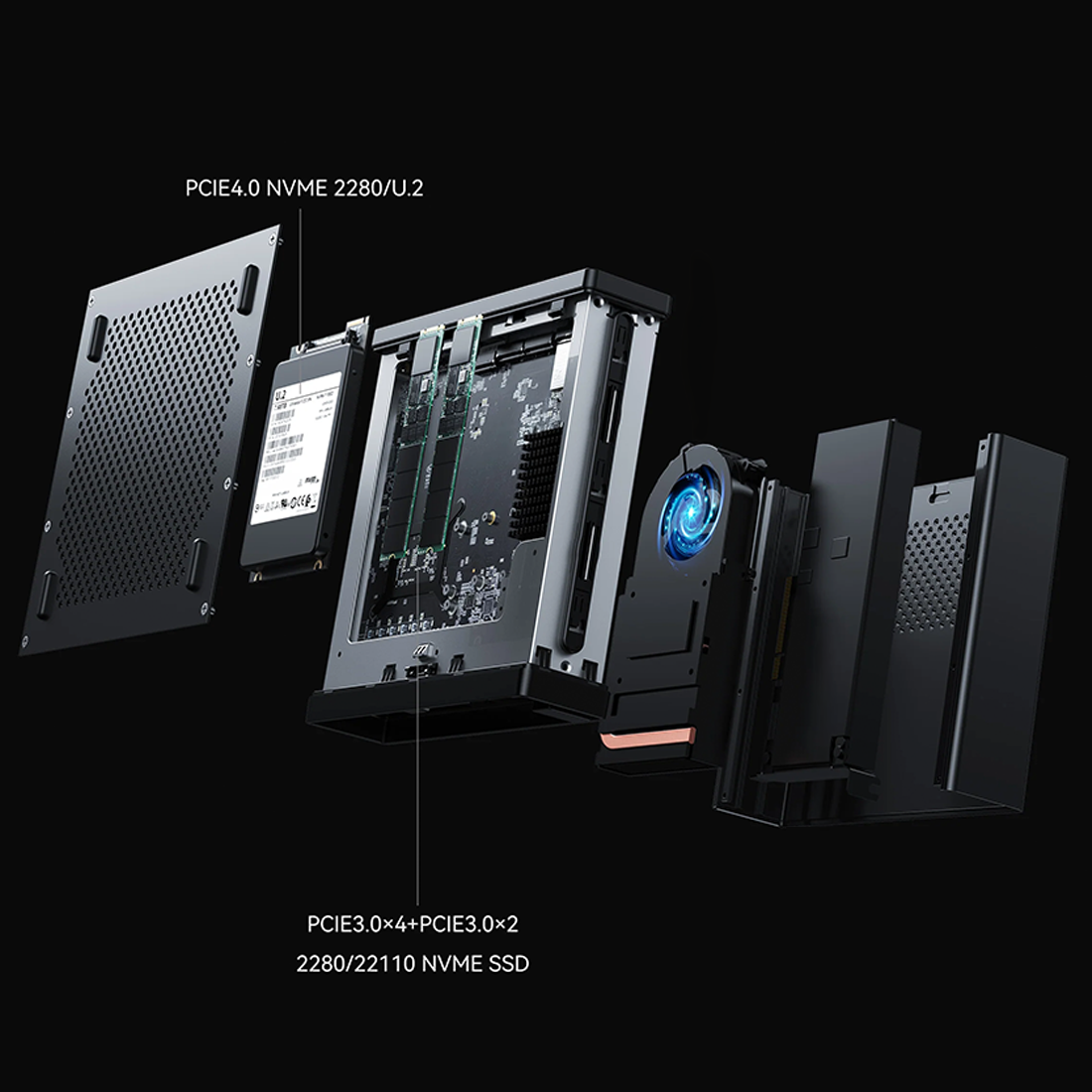 Mini kompiuteris Minisforum MS01S | Intel Core i9-13900H aprašymas - Prekės nuotrauka