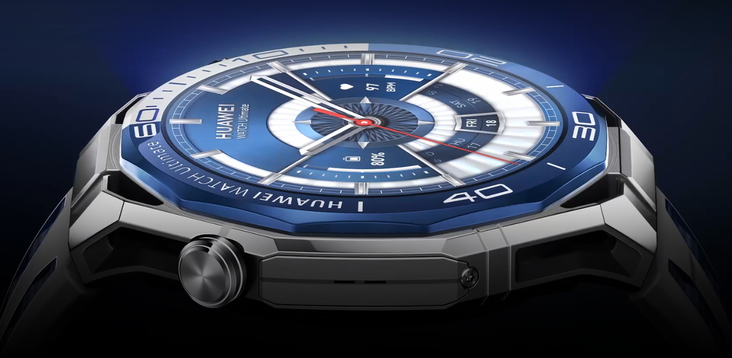 HUAWEI WATCH Ultimate 2 Blue Dual-color Fluoroelastomer Strap aprašymas - Prekės nuotrauka