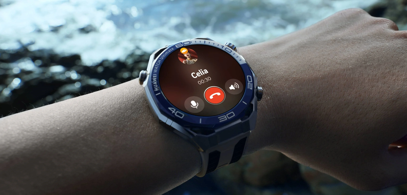 HUAWEI WATCH Ultimate 2 Blue Dual-color Fluoroelastomer Strap aprašymas - Prekės nuotrauka
