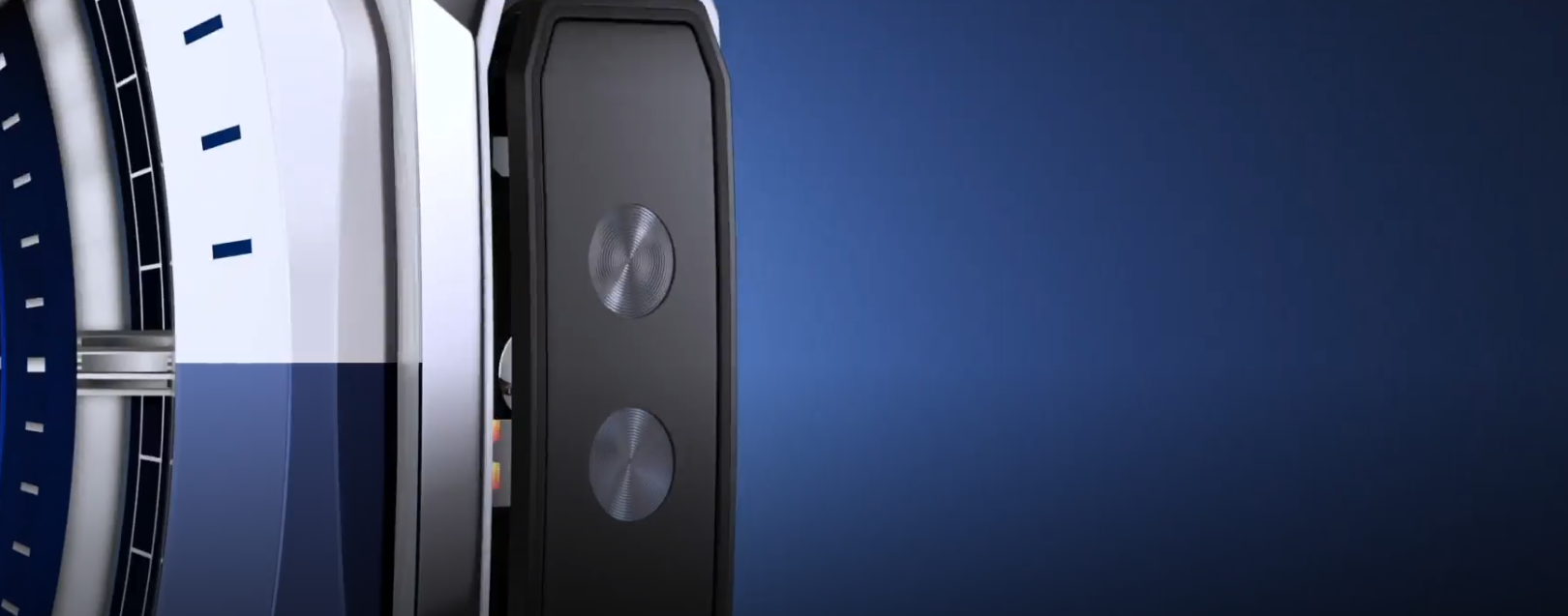 HUAWEI WATCH Ultimate 2 Blue Dual-color Fluoroelastomer Strap aprašymas - Prekės nuotrauka