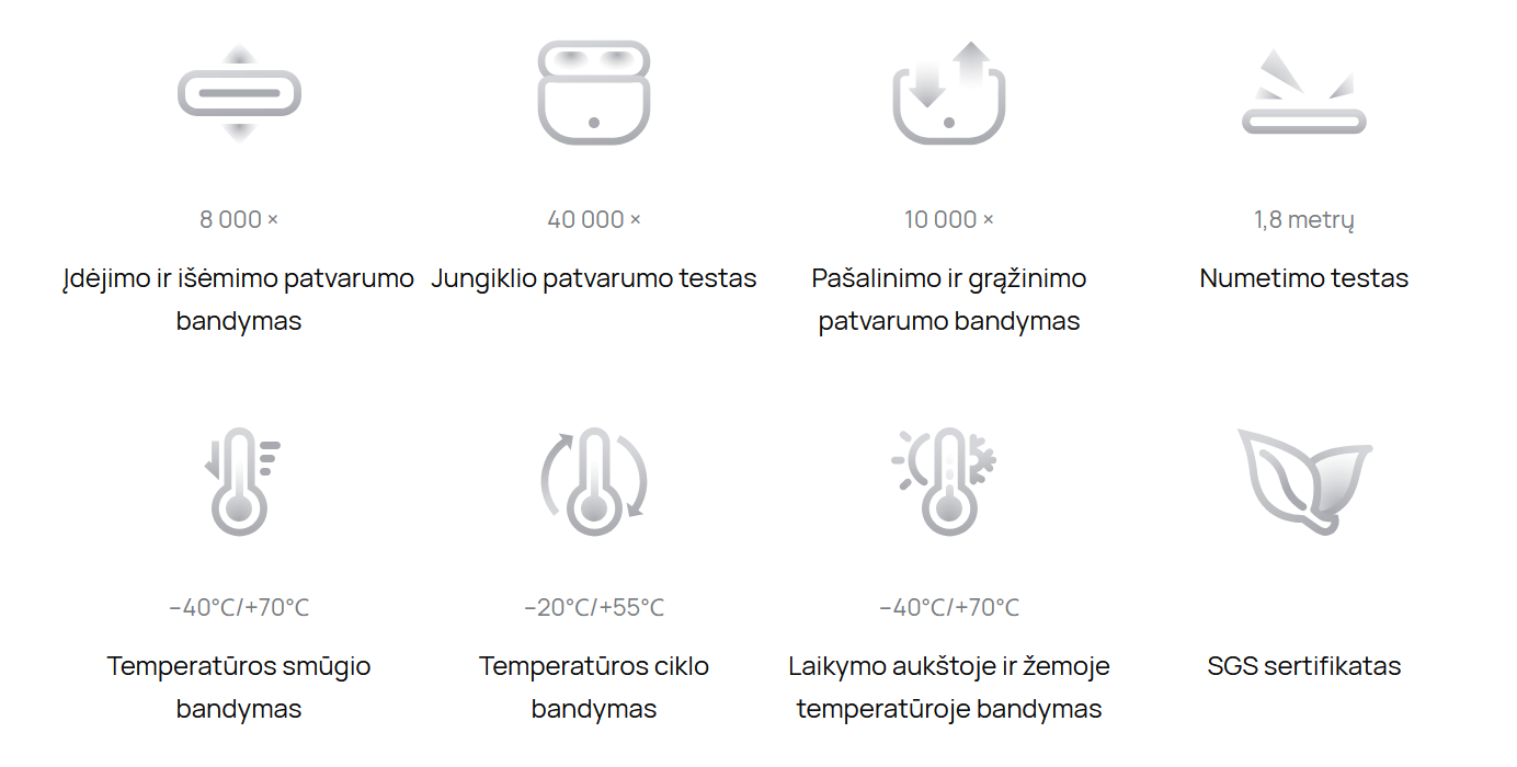 HUAWEI FreeBuds SE 4 ANC Black aprašymas - Prekės nuotrauka