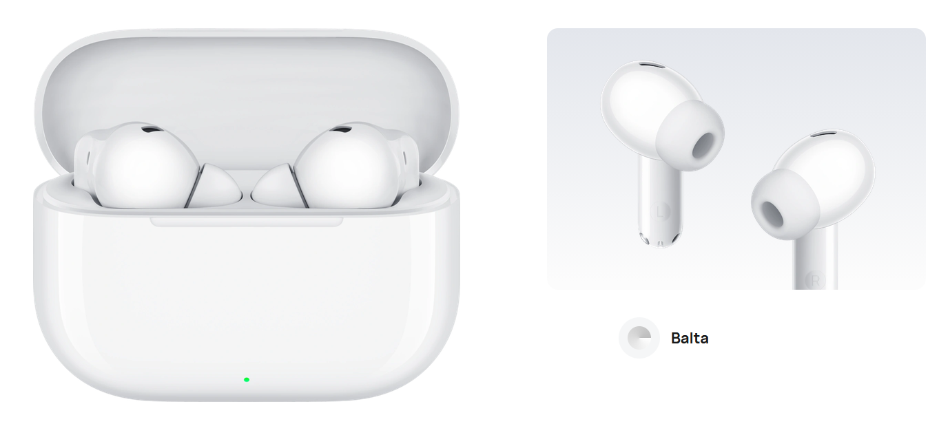 HUAWEI FreeBuds SE 4 ANC White aprašymas - Prekės nuotrauka