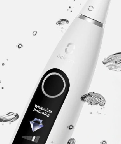 Elektrinis dantų šepetėlis Oclean X Pro 20 S, baltos spalvos aprašymas - Prekės nuotrauka