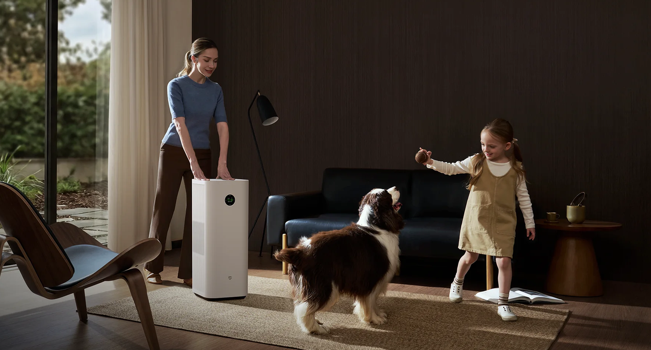 Oro valytuvas Xiaomi Mijia Smart Air Purifier 6 Plus | iki 91 m² | 810 m³/val. CADR | Baltas aprašymas - Prekės nuotrauka