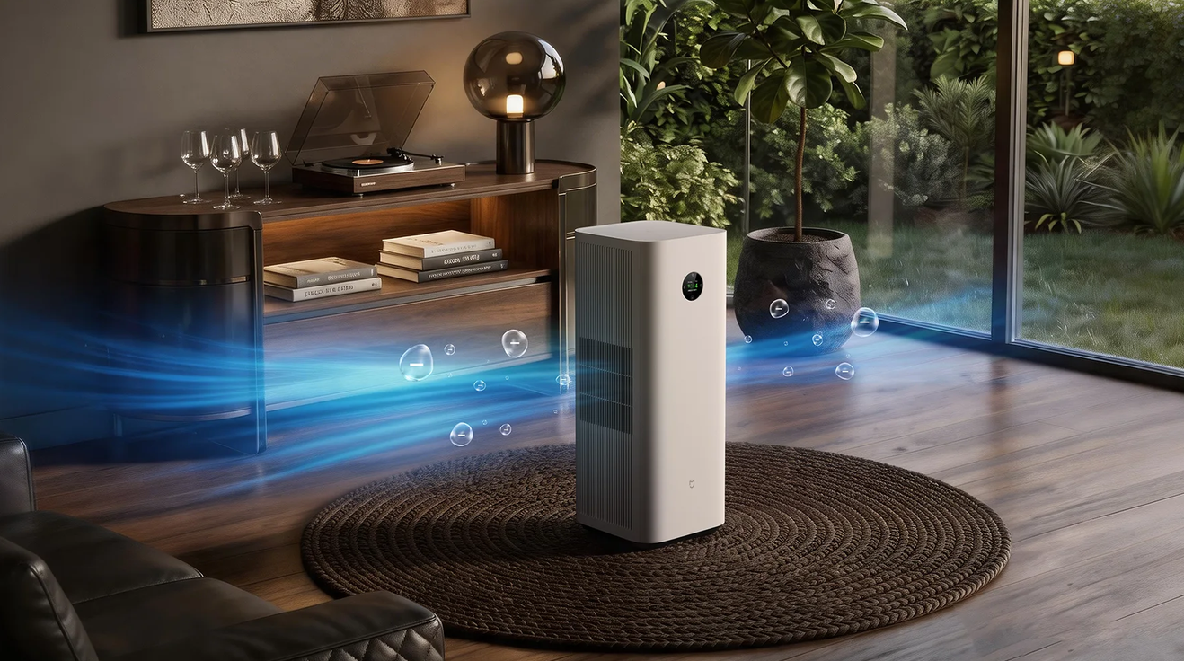 Oro valytuvas Xiaomi Mijia Smart Air Purifier 6 Plus | iki 91 m² | 810 m³/val. CADR | Baltas aprašymas - Prekės nuotrauka