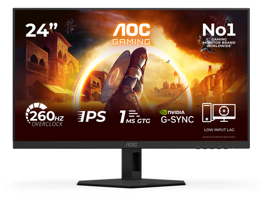 Žaidimų monitorius AOC 24G4ZRE, 23.8