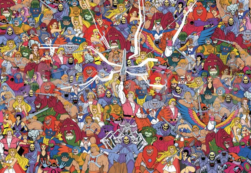 Clementoni Dėlionė 500 vnt. - Visatos valdovai (Masters of the Universe) aprašymas - Prekės nuotrauka