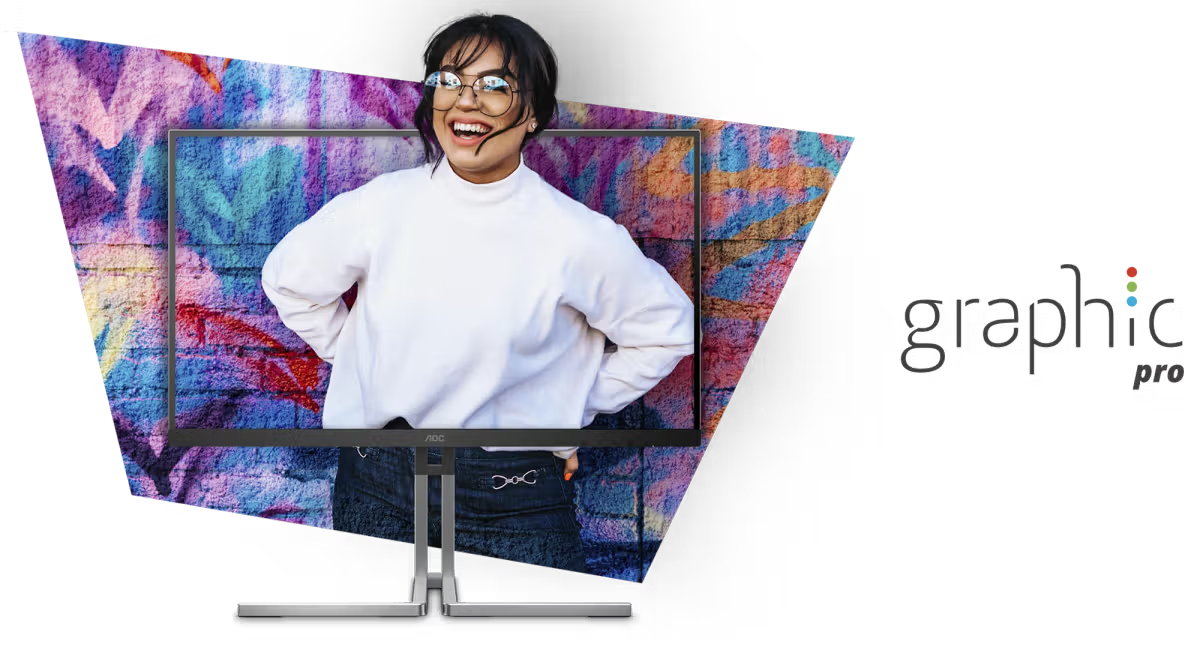 Profesionalus monitorius AOC Q27U3CV Graphic Pro, 27