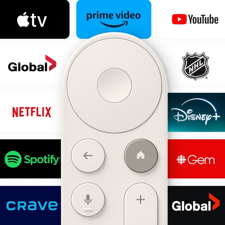 Google TV Streamer (4K) multimedijos grotuvas, porceliano spalvos aprašymas - Prekės nuotrauka