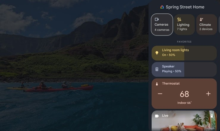 Google TV Streamer (4K) multimedijos grotuvas, porceliano spalvos aprašymas - Prekės nuotrauka